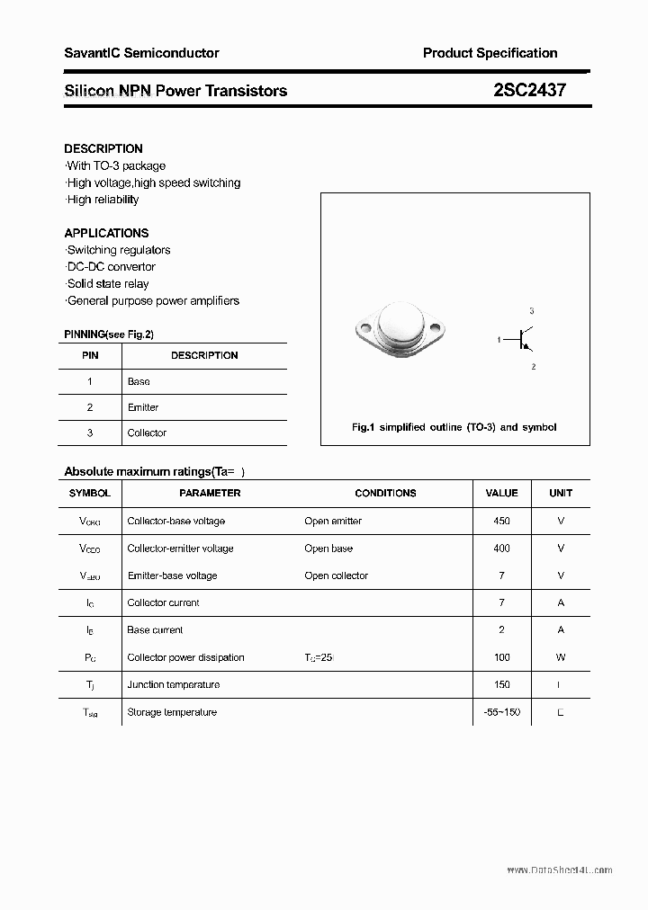 2SC2437_2757818.PDF Datasheet