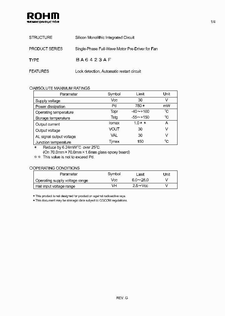 BA6423AF_2757910.PDF Datasheet