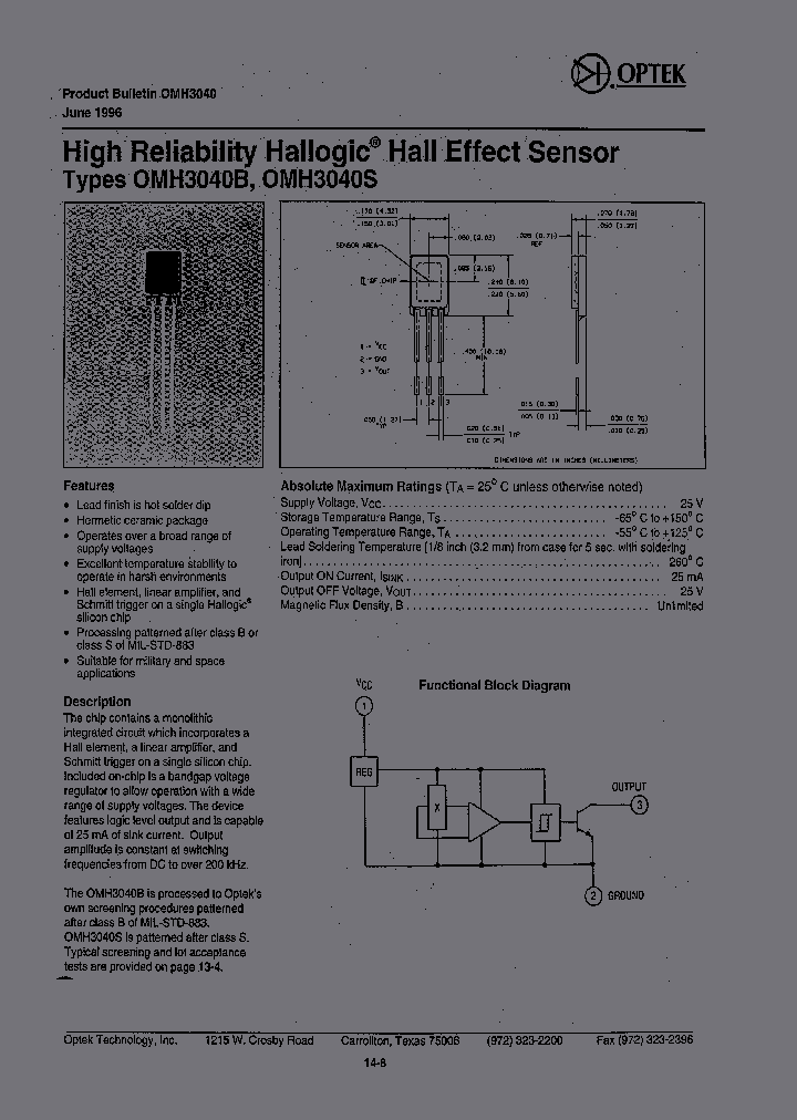 OMH3040B_2767339.PDF Datasheet