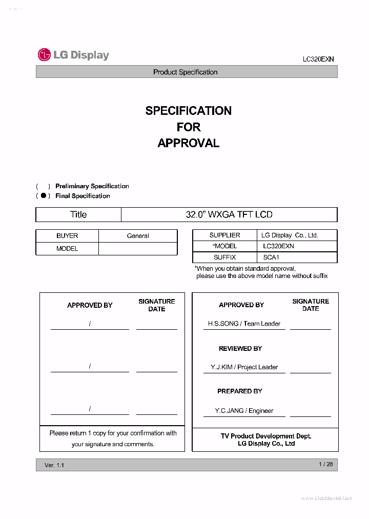 LC320EXN-SCA1_2774000.PDF Datasheet