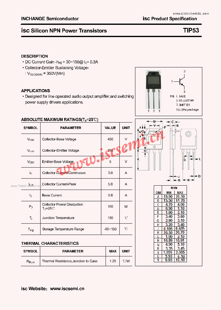 TIP53_2779254.PDF Datasheet