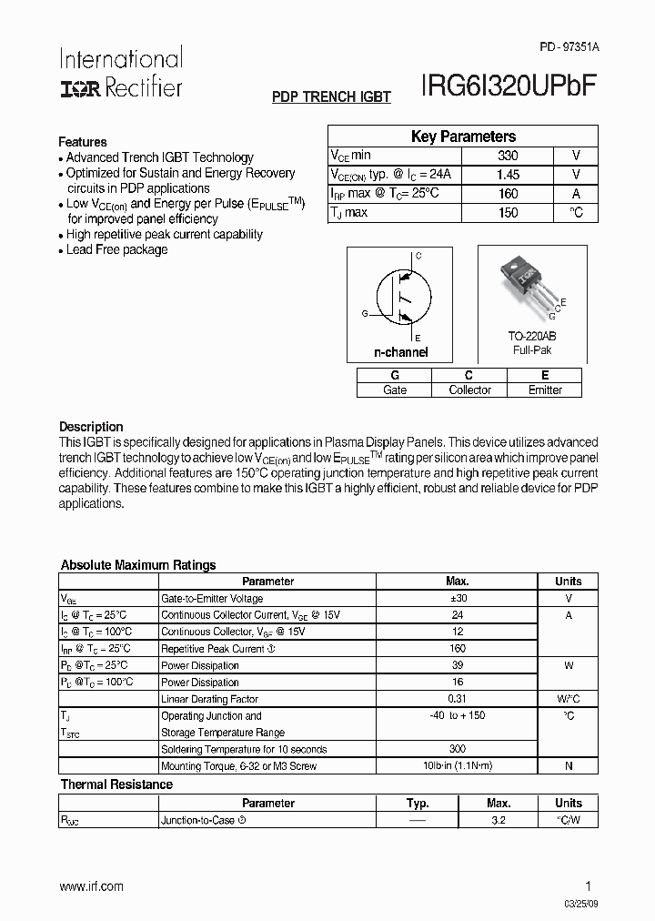 IRG6I320UPBF_2780185.PDF Datasheet