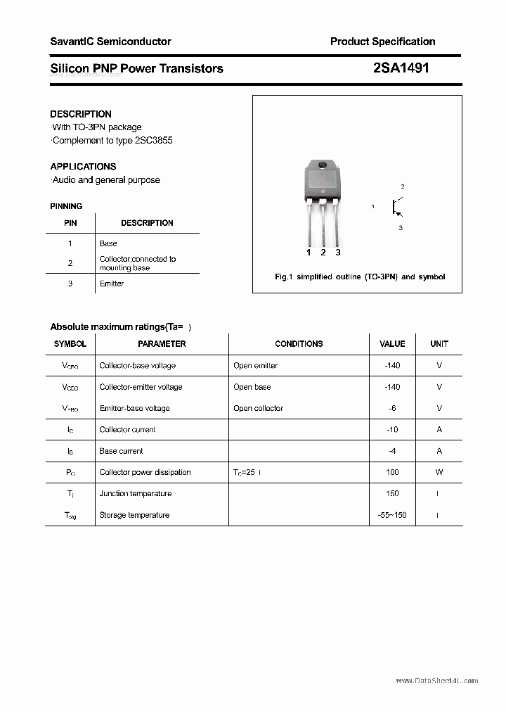 2SA1491_2784655.PDF Datasheet