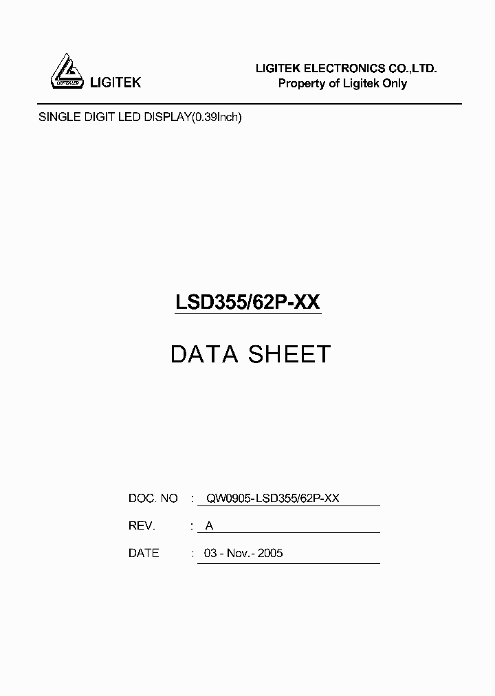 LSD355-62P-XX_2790674.PDF Datasheet