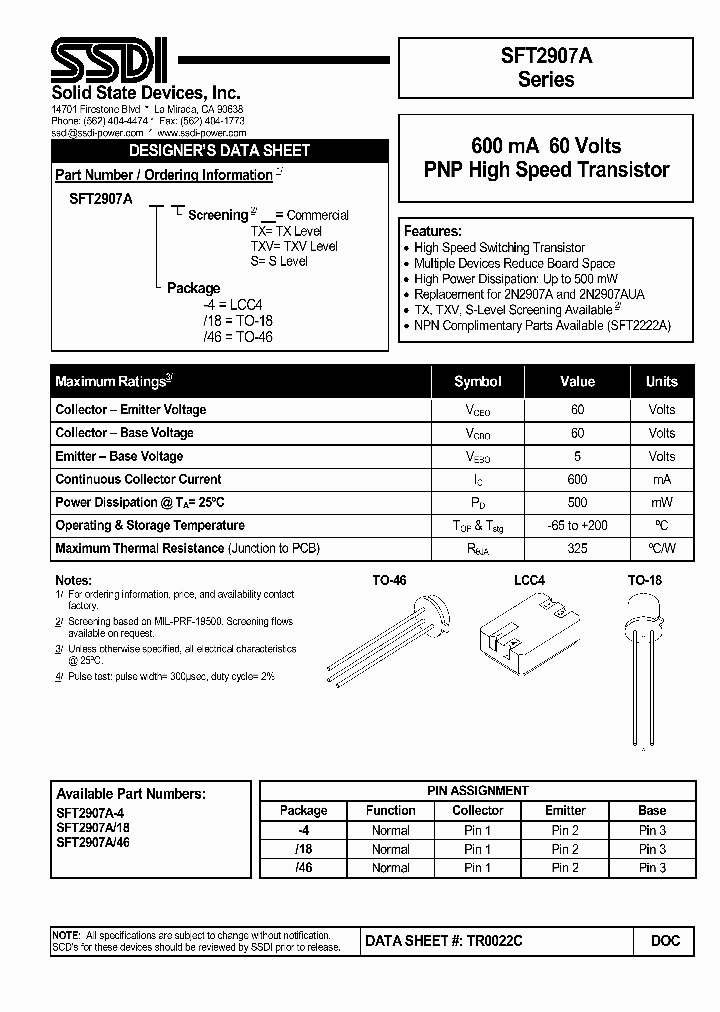 SFT2907A_2795962.PDF Datasheet