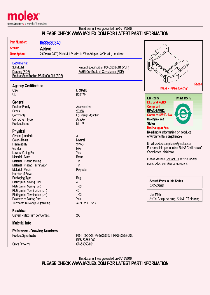 53358-0340_2815560.PDF Datasheet