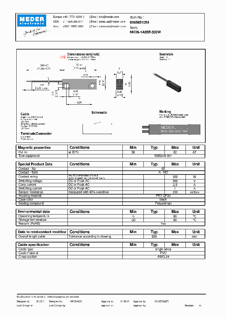 MK26-1A85E-500W_2840042.PDF Datasheet