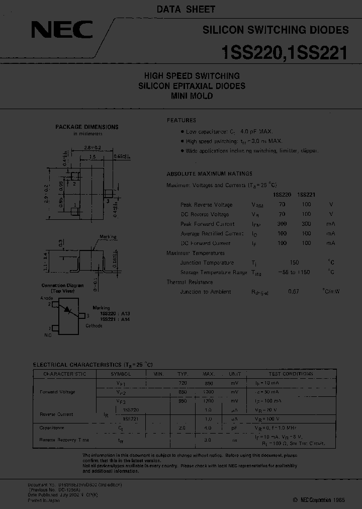 1SS220_2854754.PDF Datasheet