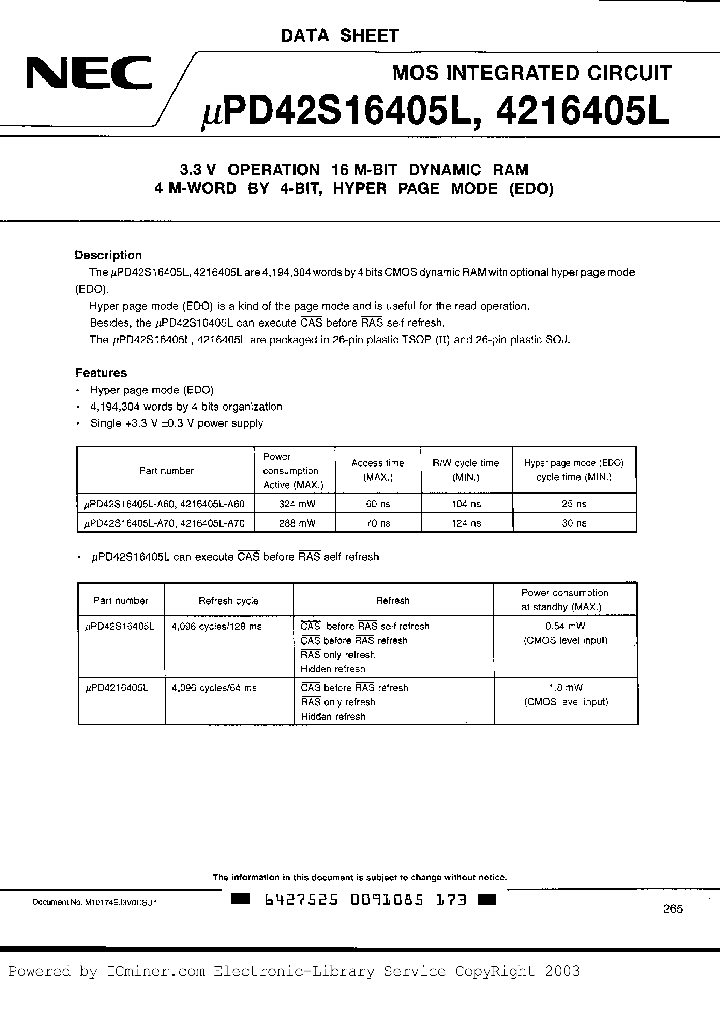 UPD4216405LG3-A70_2859926.PDF Datasheet