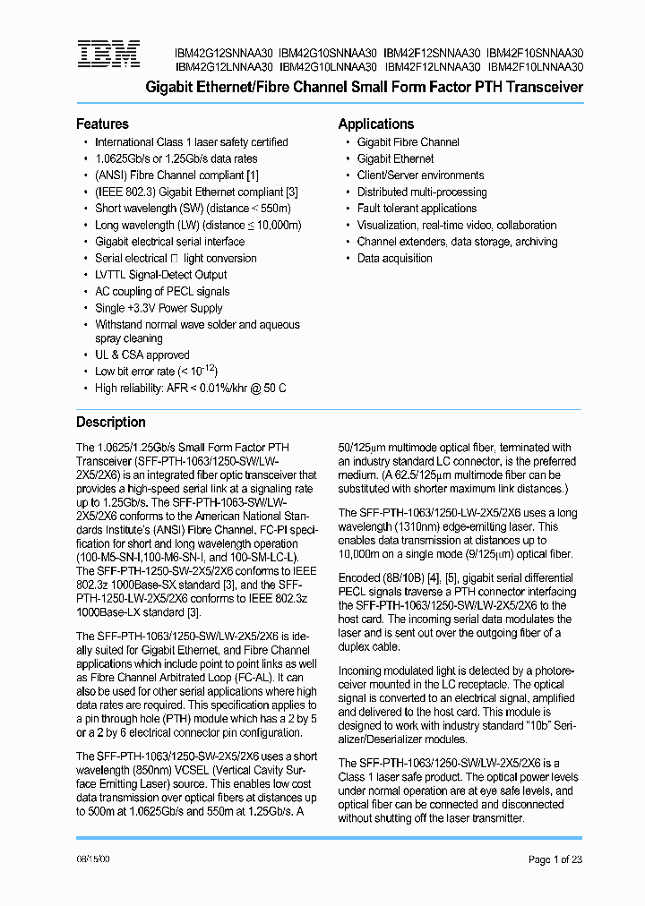 IBM42F12LNNAA30_2874233.PDF Datasheet