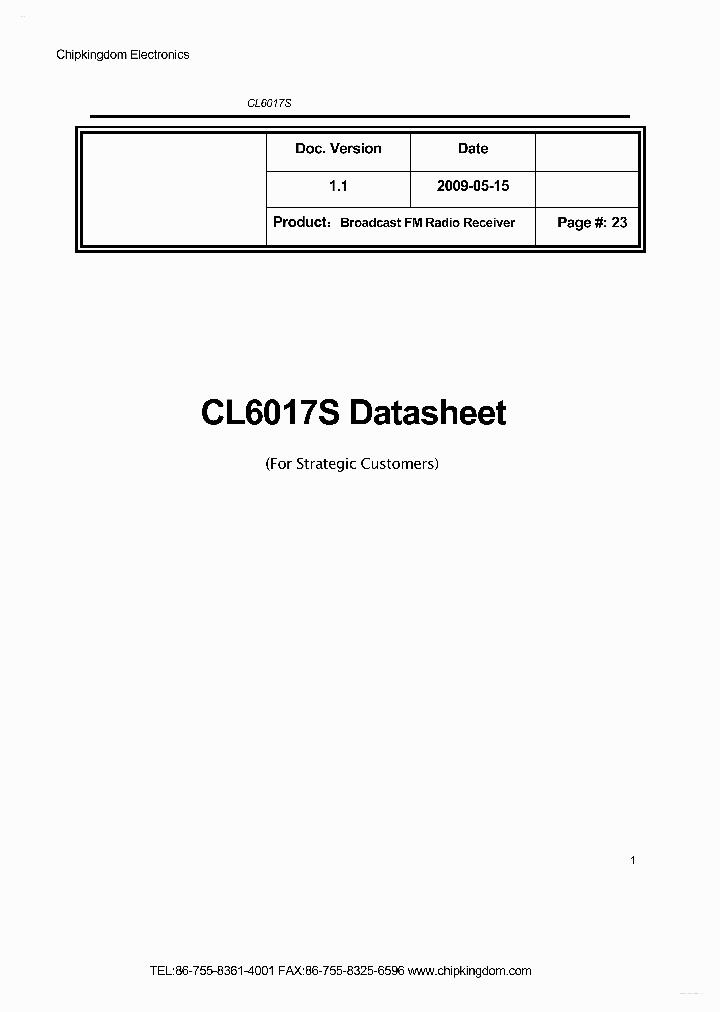 CL6017S_2875081.PDF Datasheet