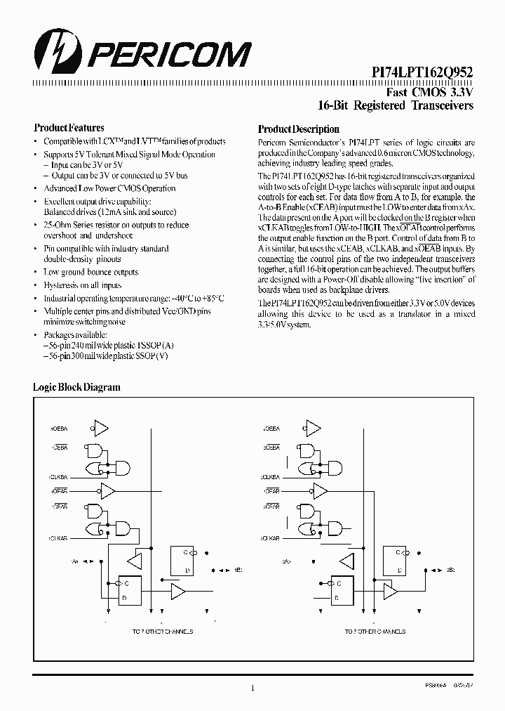 PI74LPT162Q952AA_2876191.PDF Datasheet