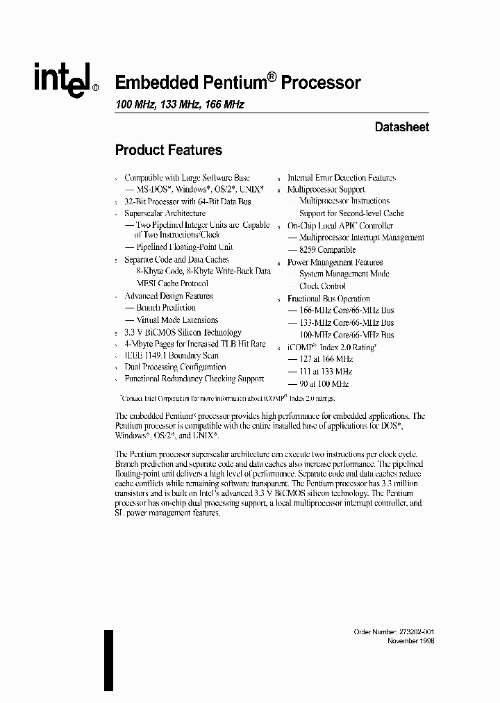 EMBEDDEDPENTIUM100_2897988.PDF Datasheet