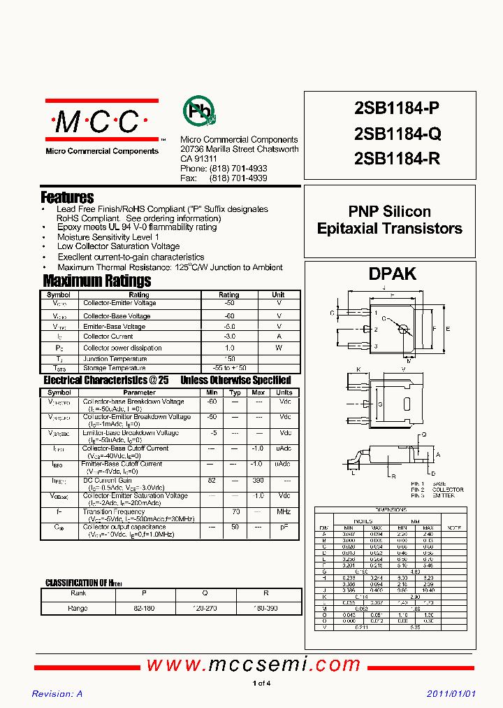 2SB1184-P_2926493.PDF Datasheet