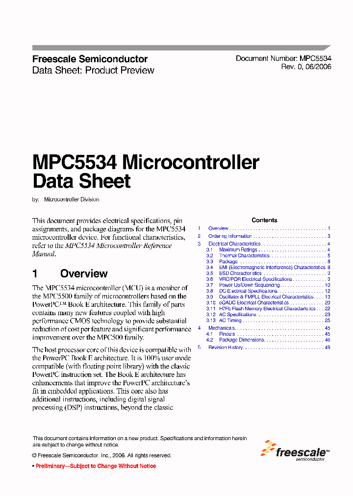 MPC5534AVM66R2_2930505.PDF Datasheet