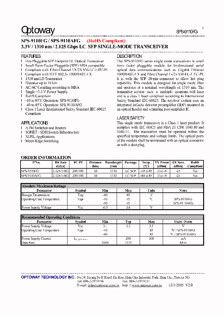 SPS-9110AFG_2933854.PDF Datasheet