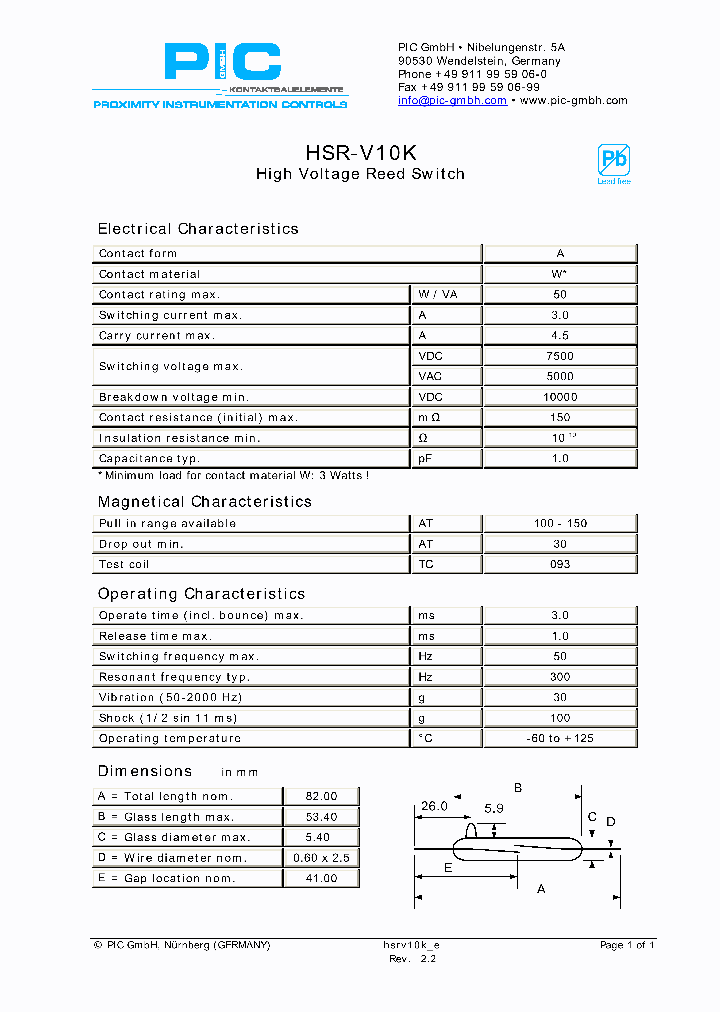 HSR-V10K_2938333.PDF Datasheet