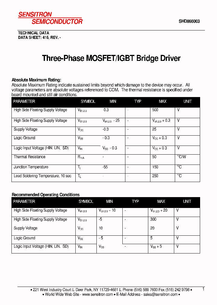 SHD866003_2940609.PDF Datasheet