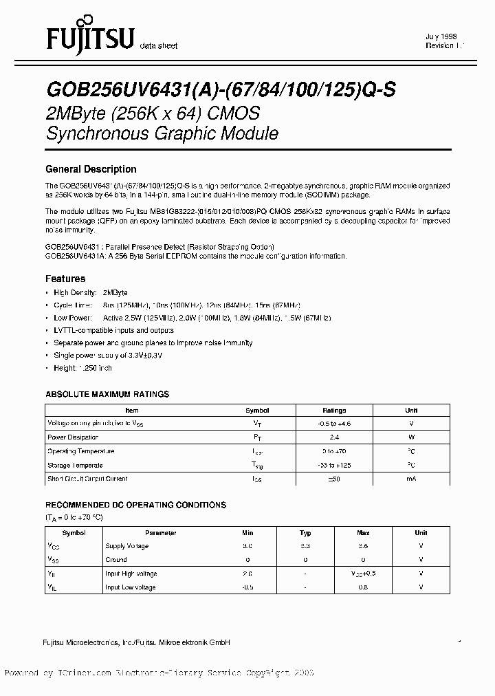 GOB256UV6431A-125Q-S_2944616.PDF Datasheet