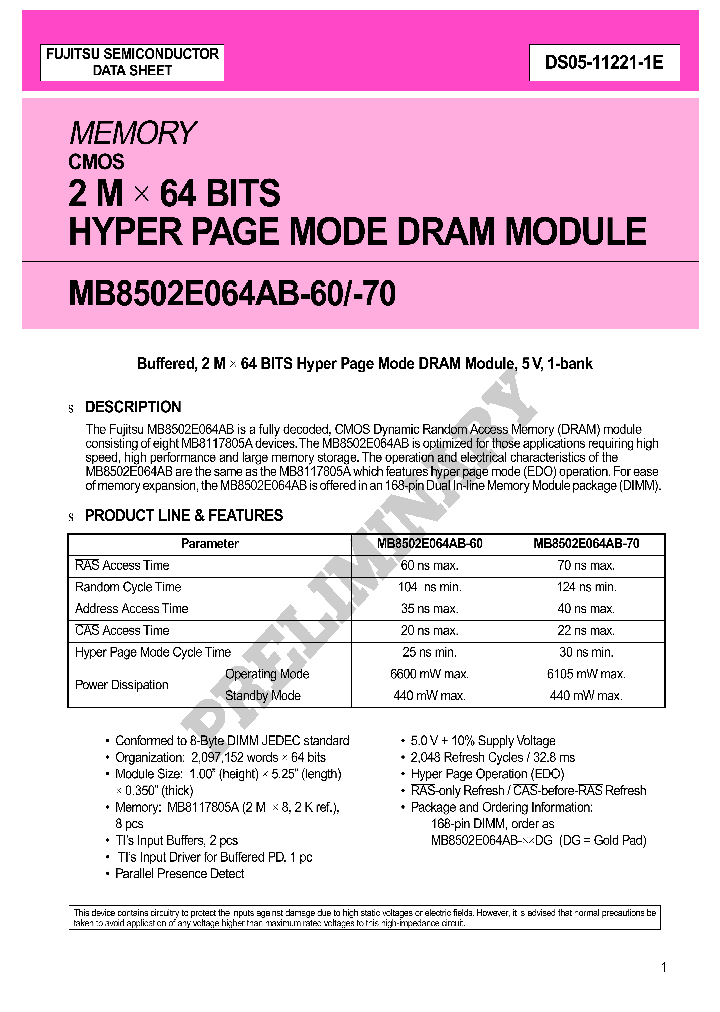 MB8502E064AB-70_2946844.PDF Datasheet