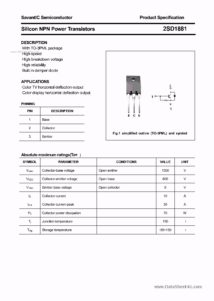 2SD1881_2960233.PDF Datasheet