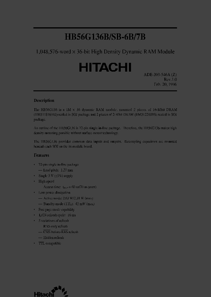 HB56G136B-6B_2963762.PDF Datasheet