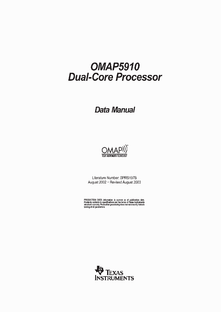 OMAP5910DSP_2971808.PDF Datasheet