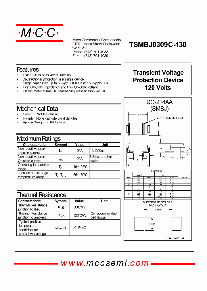 TSMBJ0309C-130_2976594.PDF Datasheet
