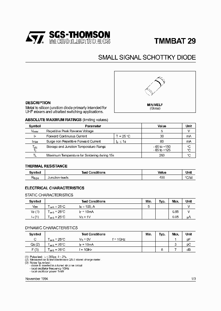 TMMBAT29_2976342.PDF Datasheet