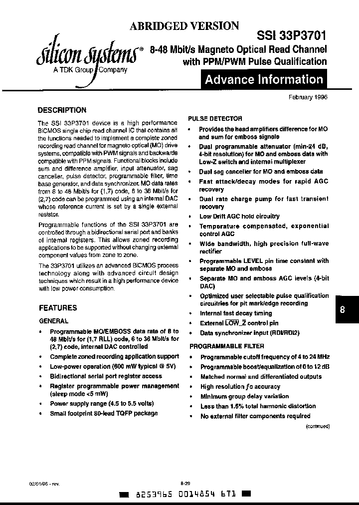 SSI33P3701GT_2986122.PDF Datasheet