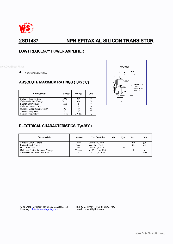 D1437_2988038.PDF Datasheet