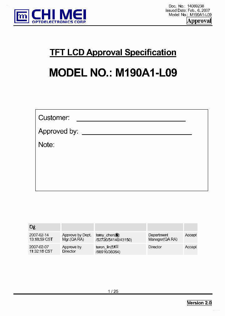 M190A1-L09_2993883.PDF Datasheet