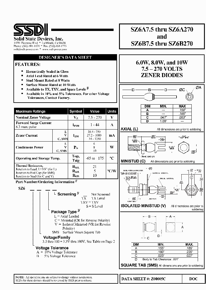 SZ6A75_2994953.PDF Datasheet