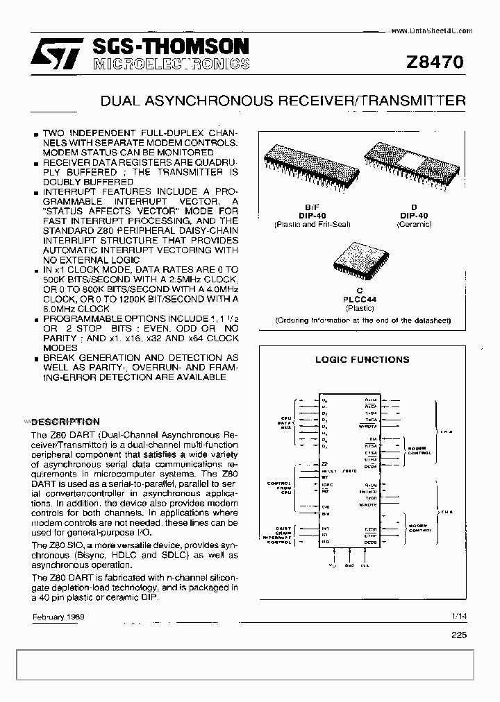 Z8470_2996496.PDF Datasheet