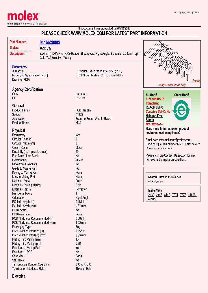 A-41662-B03Y208_3010553.PDF Datasheet