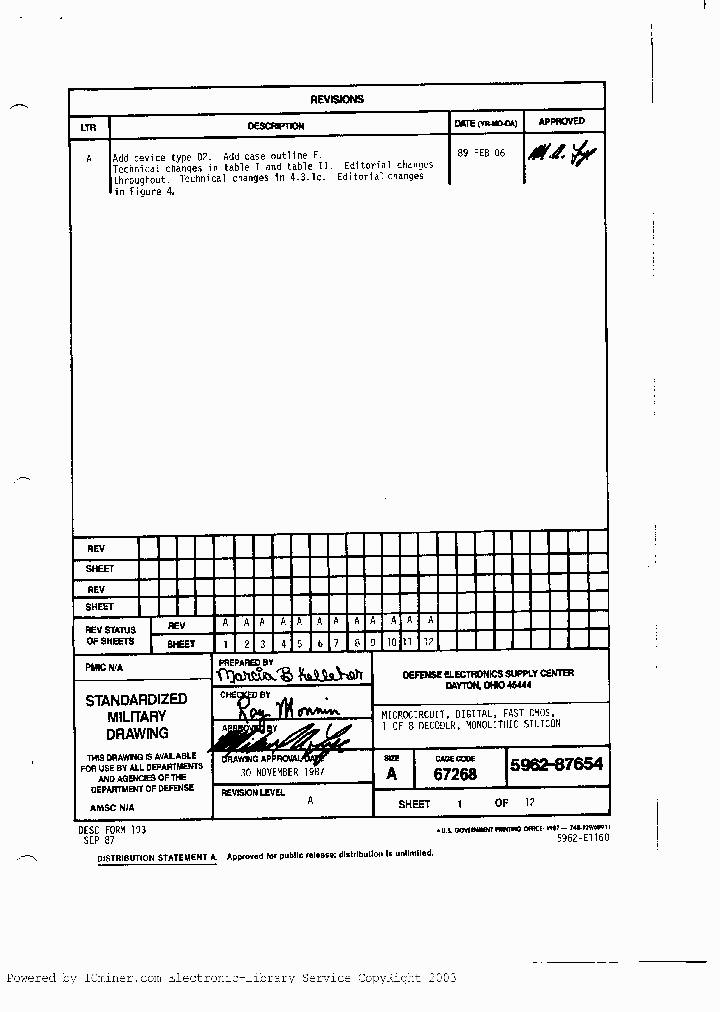 5962-8765401FX_3018133.PDF Datasheet