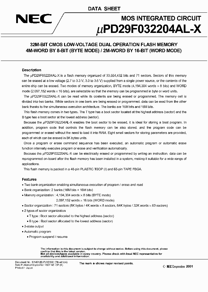 UPD29F032204AL-X_3023614.PDF Datasheet