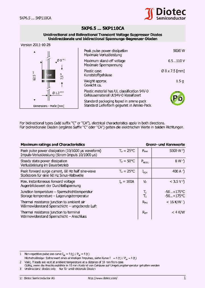 5KP36_3039914.PDF Datasheet