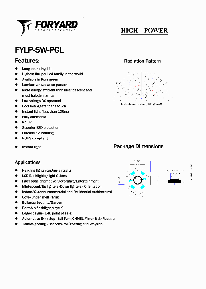 FYLP-5W-PGL_3059887.PDF Datasheet