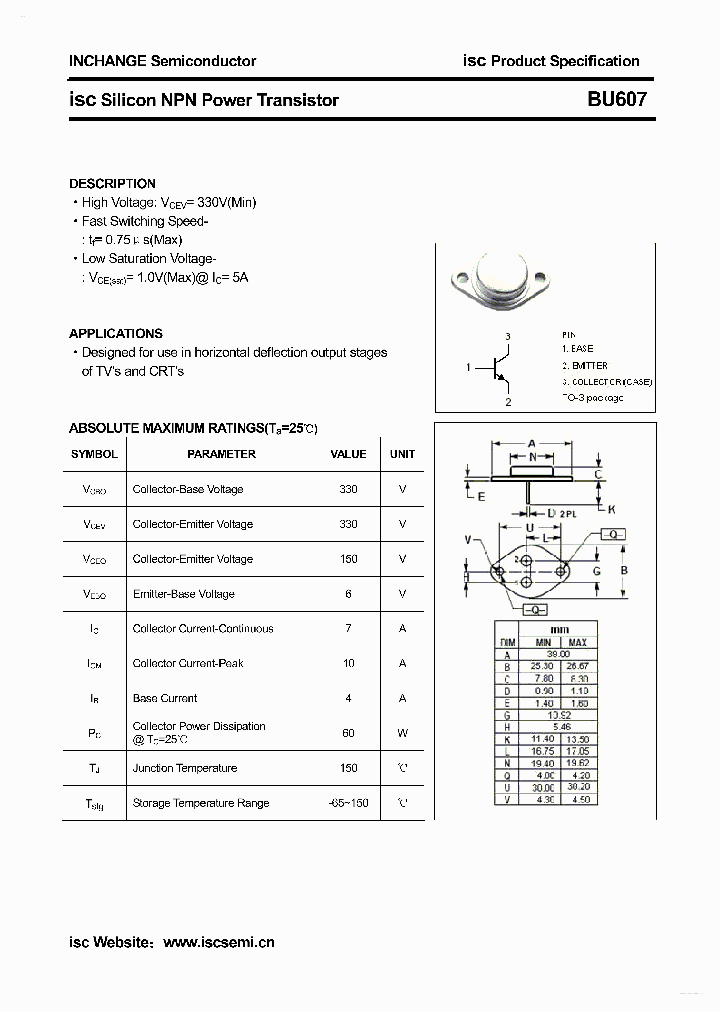 BU607_3082058.PDF Datasheet