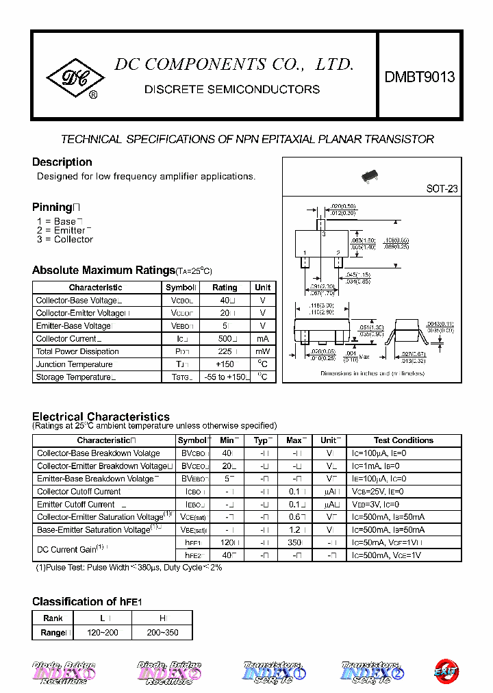 DMBT9013_3100578.PDF Datasheet