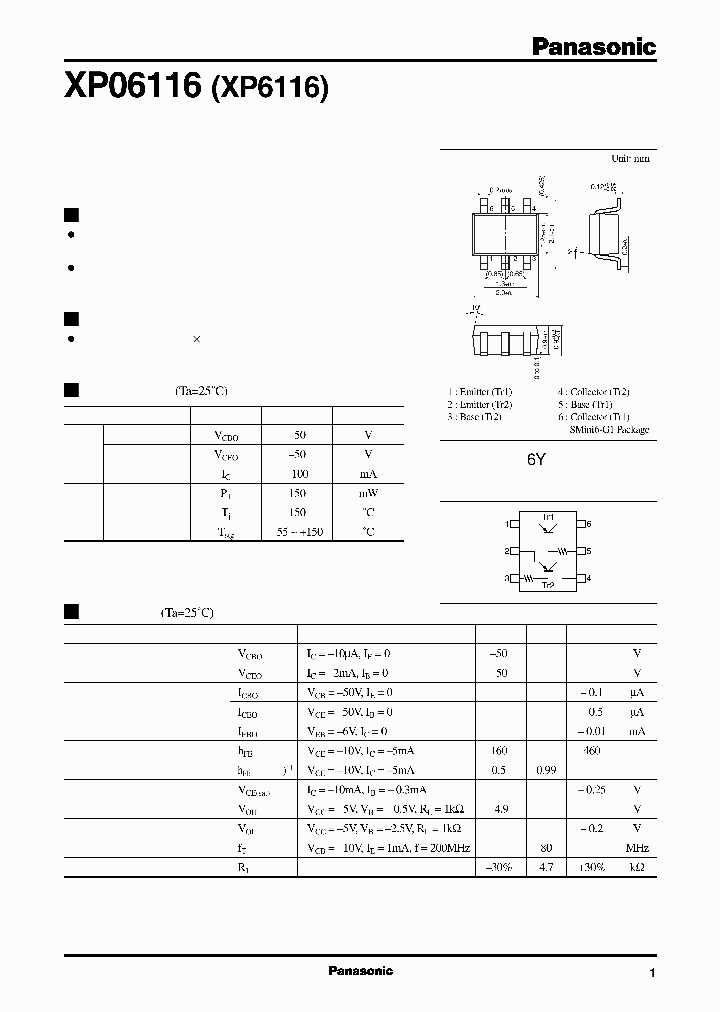 XP06116XP6116_3102818.PDF Datasheet