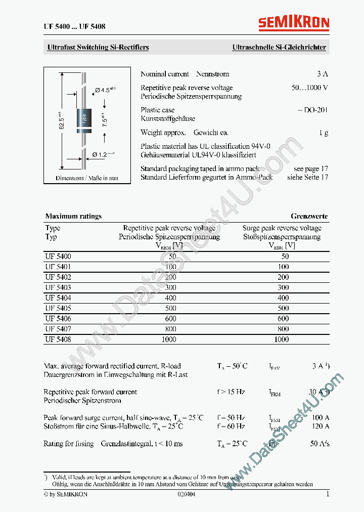 UF5400_3103929.PDF Datasheet