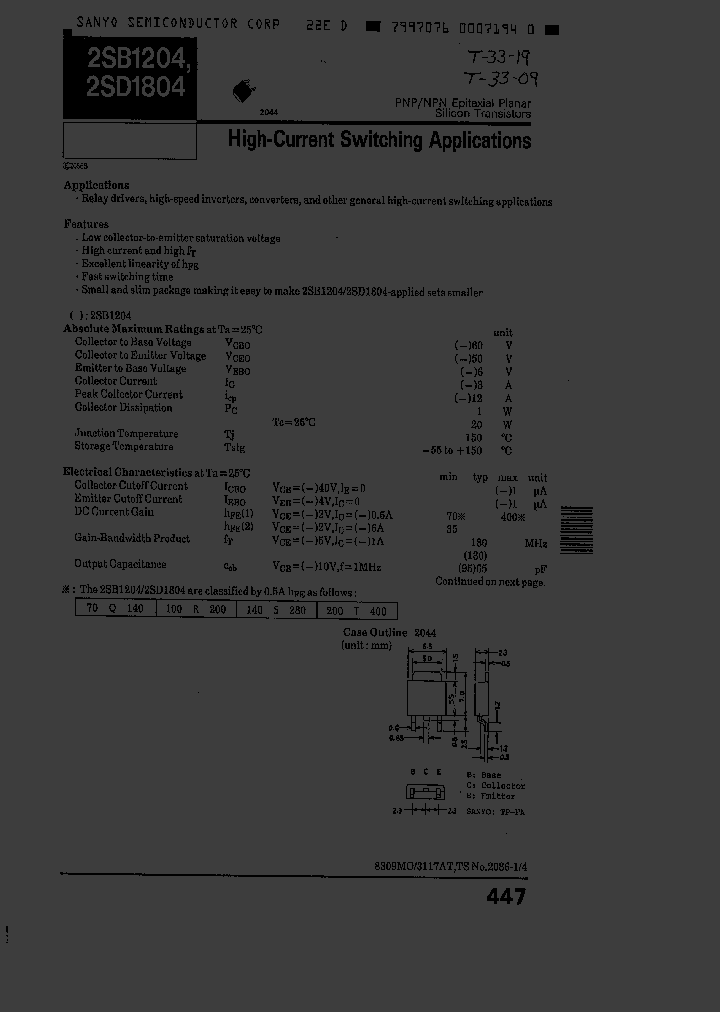 2SB1204T_3104797.PDF Datasheet