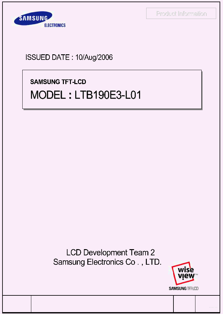 LTB190E3-L01_3106684.PDF Datasheet