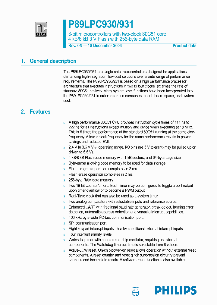 P89LPC930_3111358.PDF Datasheet