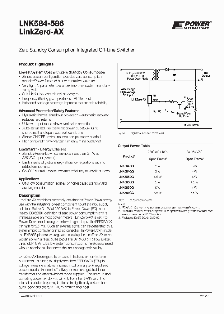 LNK586DG_3116269.PDF Datasheet