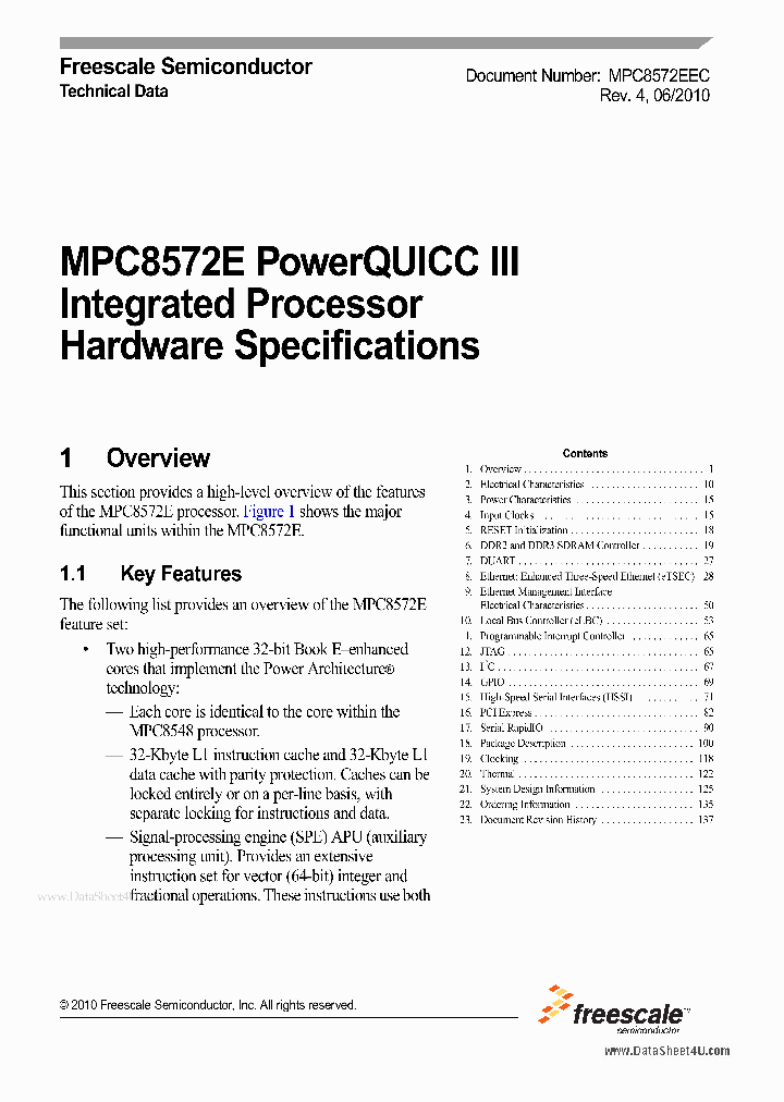 MPC8572E_3121869.PDF Datasheet