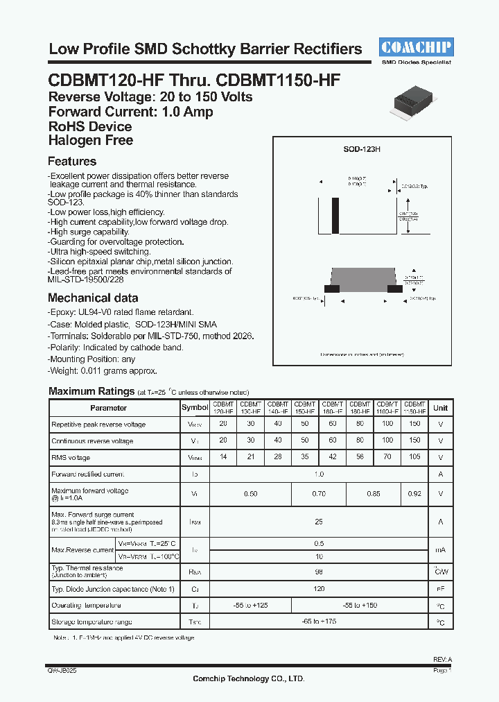 CDBMT180-HF_3124124.PDF Datasheet