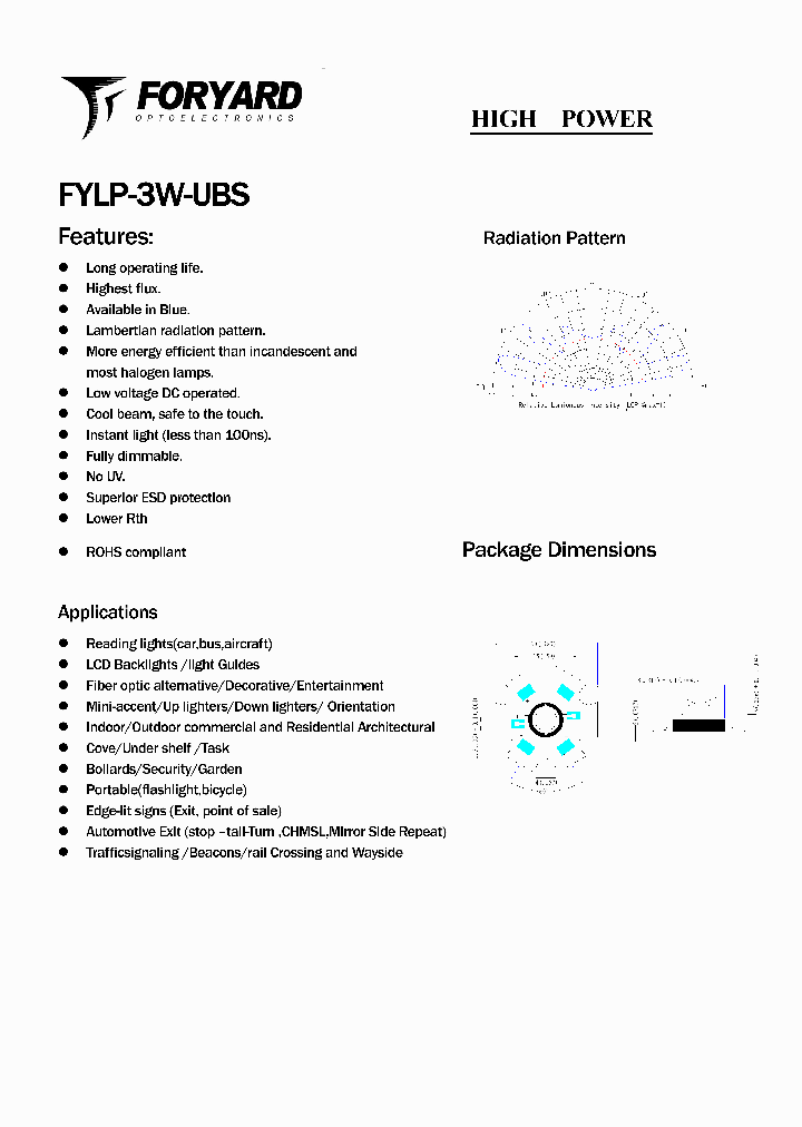 FYLP-3W-UBS_3136380.PDF Datasheet